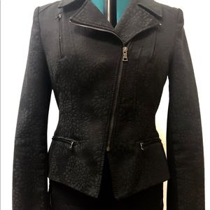 BCBG brocade blazer and skirt